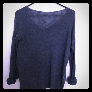 Hollister blue sweater